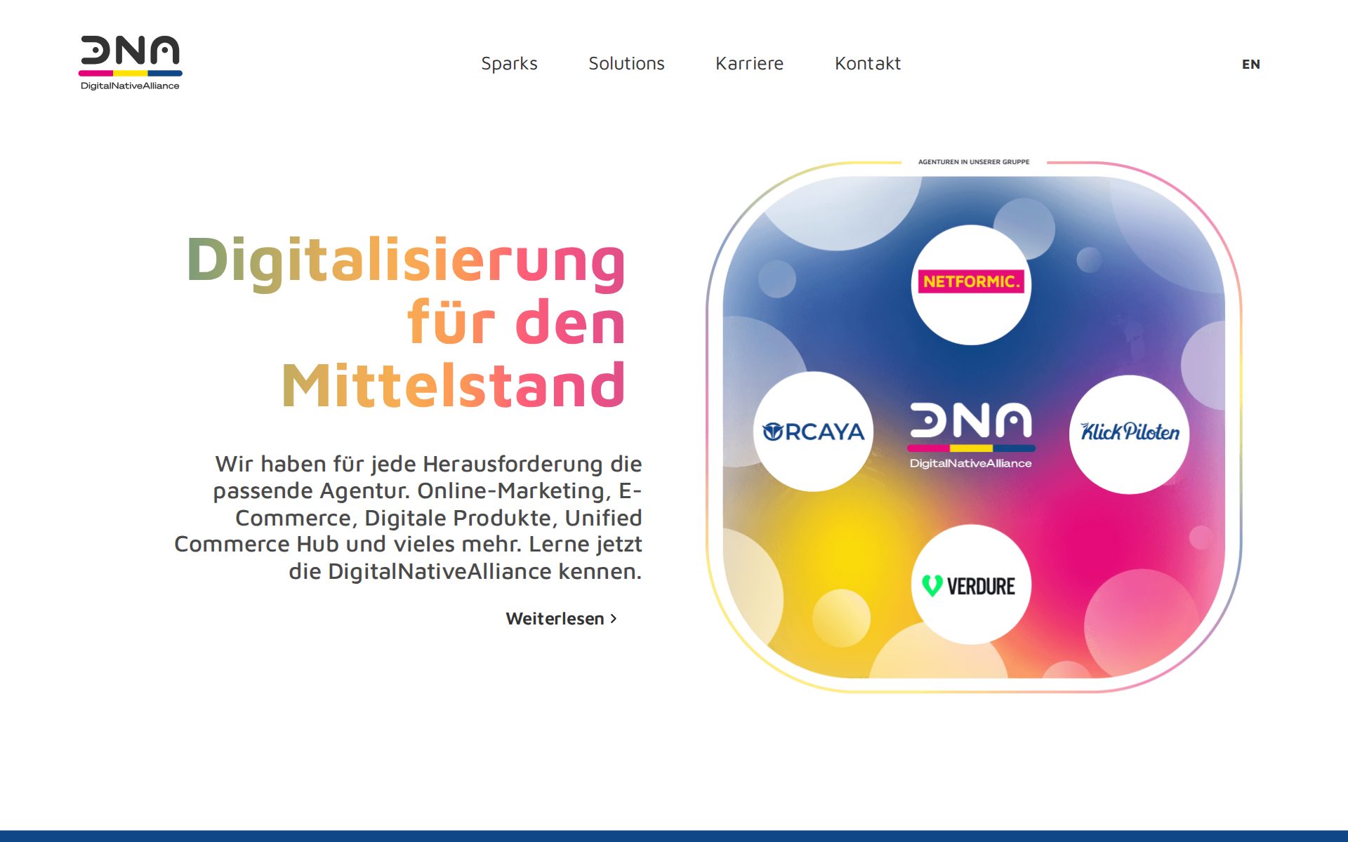 DigitalNativeAlliance — Agenturgruppe für den Mittelstand