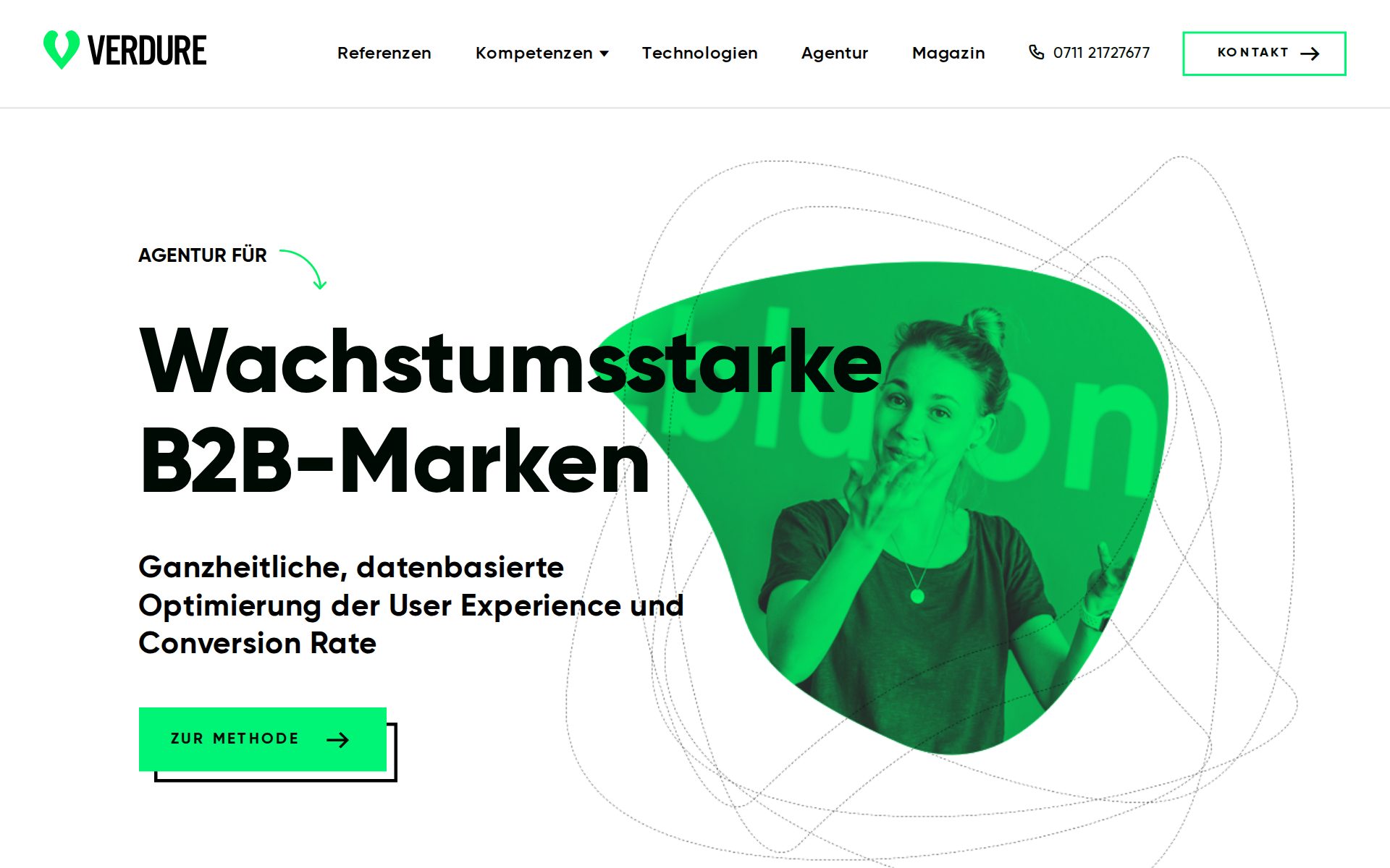 VERDURE — B2B-Websites & Karriereportale