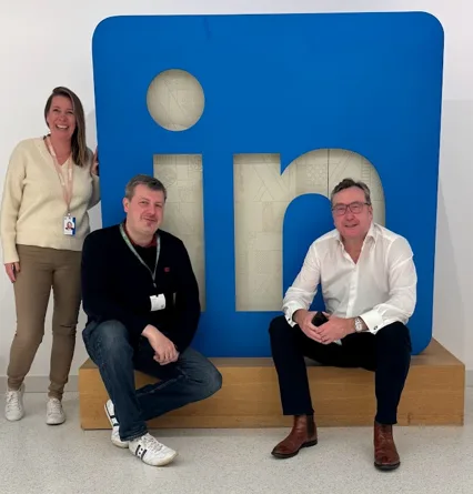 Am LinkedIn EU Headquarter in Dublin
