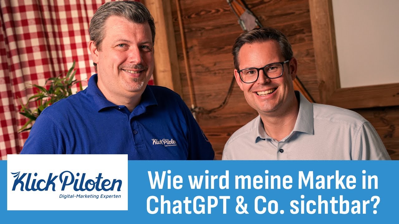 Video-Podcast: Wie wird meine Marke in ChatGPT und Co. sichtbar?